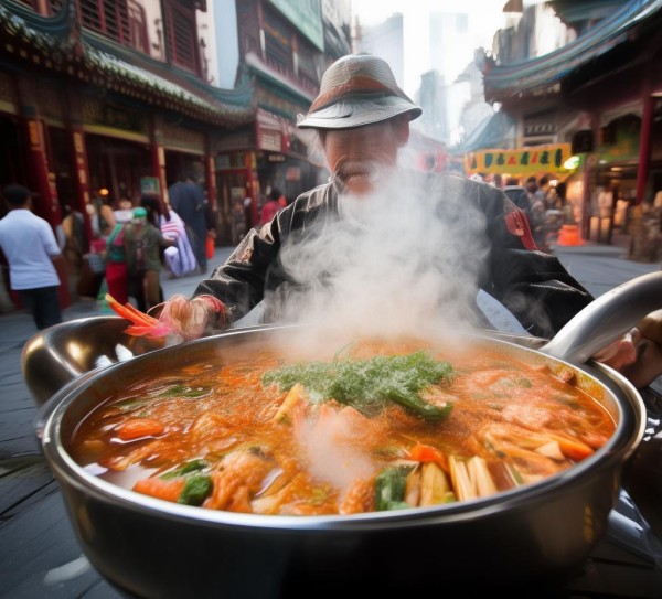 麻辣烫，打破传统文明运动